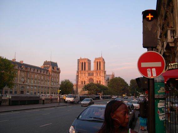  soir d'été sur Notre-Dame